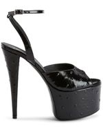 Giuseppe Zanotti sandales Gz Aida 150 mm en cuir - Noir - thumbnail