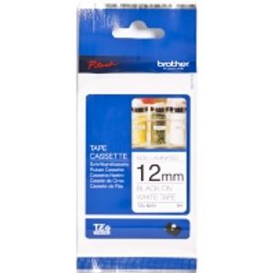 TZe-N231  - Labelling tape 12mm white / black TZe-N231