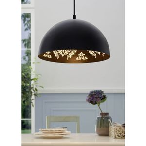 EGLO Congresbury hangende plafondverlichting E27 40 W Zwart, Wit