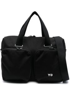 Y-3 sac de voyage à logo brodé - Noir