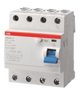 F204AS-40/0,3  - Residual current breaker 4-p F204AS-40/0,3