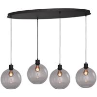 Masterlight Hanglamp ovaalLazise Oval 4x Ø 25cm goud - 2644-05-05-100-40425