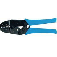 Professionele krimptang voor geisoleerde kabelschoenen