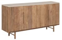DTP Home Dressoir 'Bliss' Mortex Teakhout, 180cm
