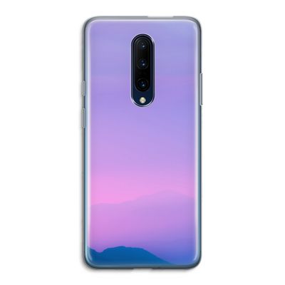 Sunset pastel: OnePlus 7 Pro Transparant Hoesje