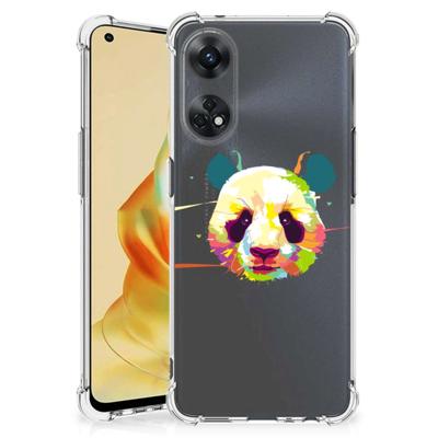 OPPO Reno8 T 4G Stevig | Bumper Hoesje | Panda Color OPPO Reno8 T 4G Stevig | Bumper Hoesje | Panda Color