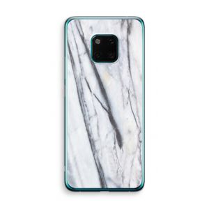 Gestreepte marmer: Huawei Mate 20 Pro Transparant Hoesje