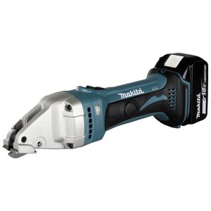 Makita Accu-blikschaar DJS161RTJ Incl. 2 accus, Incl. lader, Incl. koffer