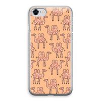 Kameel: iPhone 8 Transparant Hoesje