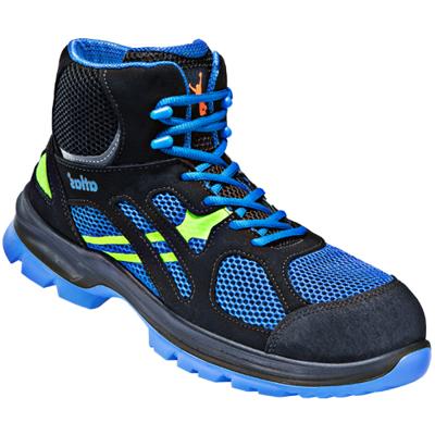 Atlas Werkschoen Flash 8205 Hoog S1P | Zwart/Blauw | Maat 37 - 00.012.064.37