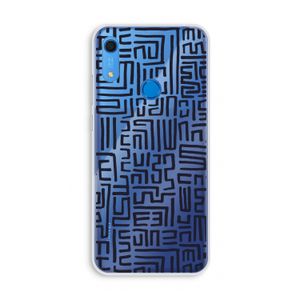Moroccan Print: Huawei Y6s Transparant Hoesje