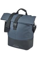 BASIL Tas cove shopper blauw/zwart | mik hooks | 16l