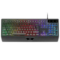 Gamemuis Mars Gaming MK124ES Zwart Qwerty Spaans