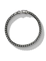 David Yurman bracelet chaine en argent sterling - Noir