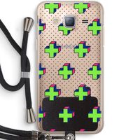 8-bit N°10: Samsung Galaxy J3 (2016) Transparant Hoesje met koord