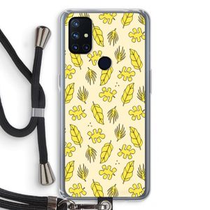 Herfst: OnePlus Nord N10 5G Transparant Hoesje met koord