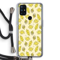 Herfst: OnePlus Nord N10 5G Transparant Hoesje met koord Herfst: OnePlus Nord N10 5G Transparant Hoesje met koord