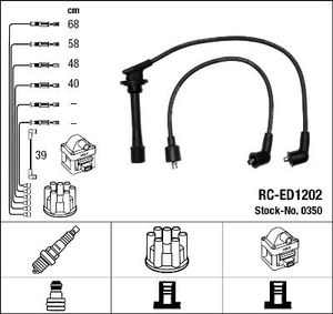 Bougiekabelset RCED1202