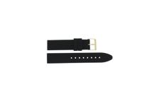 Horlogeband Guess GW0004L1 / W0004L1 / Nova Silicoon Zwart 18mm