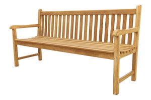 Teak houten tuinbank Bison - 180 cm.