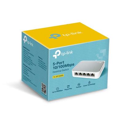 TP-Link TL-SF1005D Managed Fast Ethernet (10/100) Wit