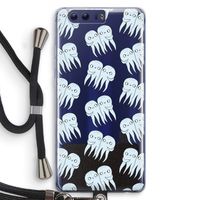 Octopussen: Honor 9 Transparant Hoesje met koord