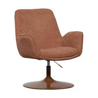 Woood Marten fauteuil verstelbare hoogte Oranje