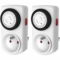 Timer GAO Timer Analoog Eenvoudig in gebruik, lichtgewicht en makkelijk hanteerbaar 230 V 16 A
