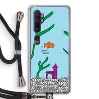 Aquarium: Xiaomi Mi Note 10 Pro Transparant Hoesje met koord
