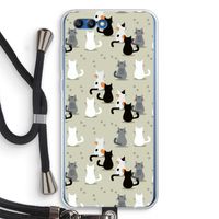 Katten: Honor 10 Transparant Hoesje met koord