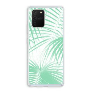 Palmbladeren: Samsung Galaxy S10 Lite Transparant Hoesje