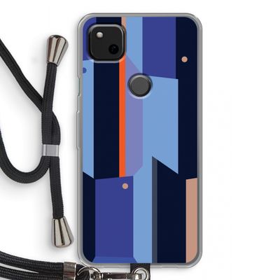 Gestalte 3: Pixel 4a Transparant Hoesje met koord