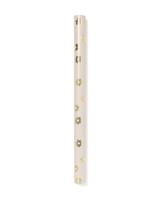 HEMA Kaftpapier 300x50cm Bloemen Beige
