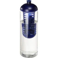 Donkerblauwe drinkfles/waterfles met fruit infuser 850 m