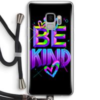 Be Kind: Samsung Galaxy S9 Transparant Hoesje met koord