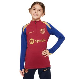 FC Barcelona Drill Top 2023-2024 Kids Rood