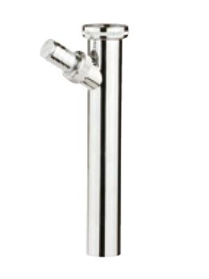 Kirchhoff Dompelbuissifon, chroom, 1 1/4" x 3/4"T x 200 x 32 mm, met wasmachineaansluiting - 988401148