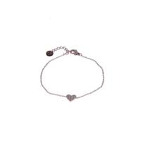 Go Dutch Label Armband met Hartje Zilver