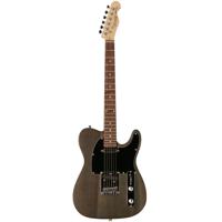 Fazley Outlaw Series Coyote Basic SS Black elektrische gitaar met gigbag