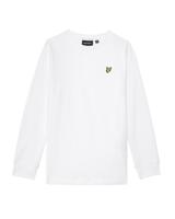 Lyle & Scott winter t-shirt jongens - wit - longsleeve Lyle & Scott winter t-shirt jongens - wit - longsleeve