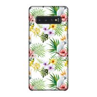 Gele kuif: Samsung Galaxy S10 4G Volledig Geprint Hoesje