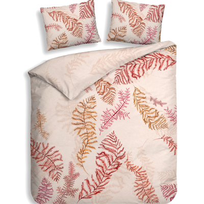 Dekbedovertrek Kamea Katoen Satijn Roze 240x200 Cm Anti Allergie Heckett Lane - Dekbed-Discounter.nl