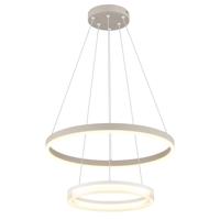 Globo Moderne hanglampZara zand bruin Ø 50cm - 48046H1
