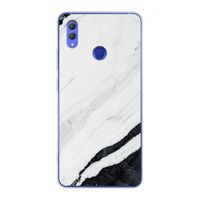 Elegante marmer: Honor Note 10 Transparant Hoesje
