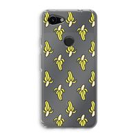 Bananas: Google Pixel 3a Transparant Hoesje