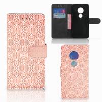 Motorola Moto G7 Play | Telefoon Hoesje | Pattern Orange