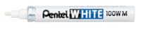 Pentel Paint Marker White schrijfpunt: 3,9 mm, schrijfbreedte: 3 mm - thumbnail