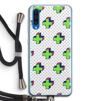 8-bit N°10: Samsung Galaxy A50 Transparant Hoesje met koord