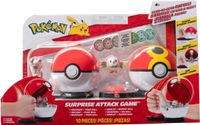 Pokemon Surprise Attack Game - Rockruff & Rowlet