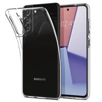 Spigen Liquid Crystal Samsung Galaxy S21 FE 5G TPU Case - Doorzichtig - thumbnail